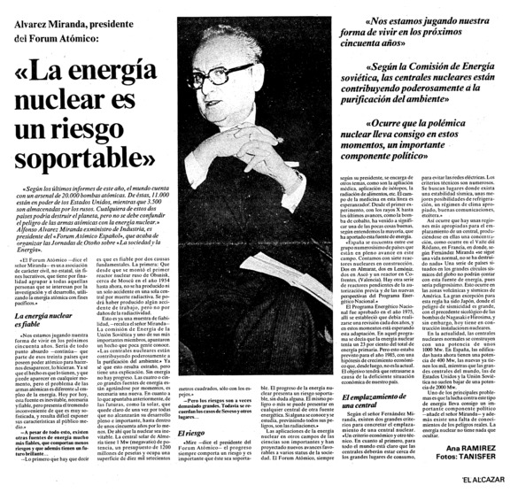 La Energ A Nuclear Es Un Riesgo Soportable Archivo Linz De La