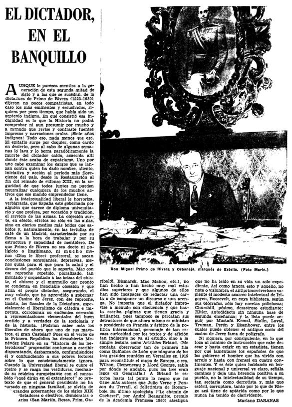 El dictador, en el banquillo - Archivo Linz de la Transición española ...